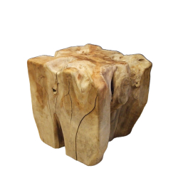 Stolik podręczny kawowy z kawałka korzenia drewno TEAK 40cm